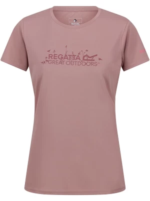 Regatta Koszulka funkcyjna "Fingal VII" w kolorze szaroróżowym rozmiar: 34