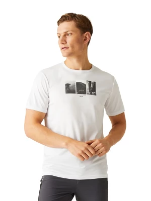 Regatta Koszulka funkcyjna "Fingal VIII" w kolorze białym rozmiar: L