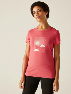 Regatta Koszulka funkcyjna "Fingal" w kolorze jasnoróżowym rozmiar: 52