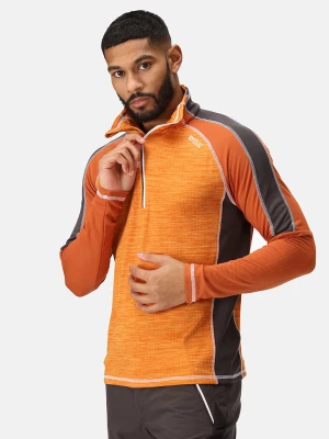 Regatta Koszulka funkcyjna "Hepley" w kolorze pomarańczowym rozmiar: 3XL