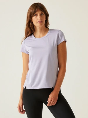 Regatta Koszulka funkcyjna "Limonite VIII" w kolorze fioletowym rozmiar: 36