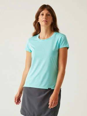 Regatta Koszulka funkcyjna "Limonite VIII" w kolorze turkusowym rozmiar: 42
