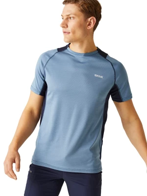 Regatta Koszulka funkcyjna "Virda IV" w kolorze błękitnym rozmiar: XXL