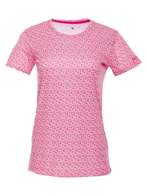 Regatta Koszulka funkcyjna w kolorze różowo-białym ze wzorem rozmiar: 46