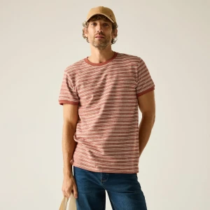 Regatta   Koszulka męska Benlin Czerwony, Rozmiar: