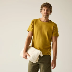 Regatta   Koszulka męska Finlo Brązowy, Rozmiar: