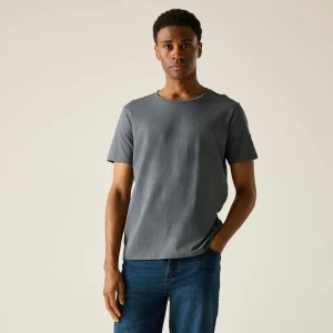 Regatta   Koszulka męska Finlo Szary, Rozmiar: