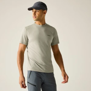 Regatta   Koszulka męska Mindo przeciw insektom Biały, Rozmiar: