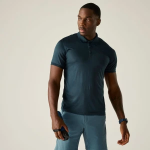 Regatta   Koszulka męska polo Remex II Niebieski, Rozmiar: