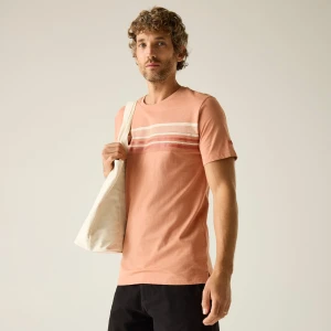 Regatta   Koszulka męska Rendro Różowy, Rozmiar: