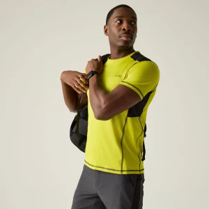 Regatta   Koszulka męska Virda Żółty, Rozmiar: