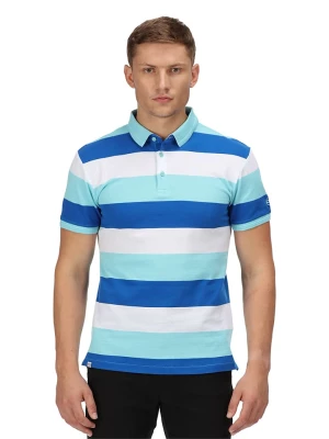 Regatta Koszulka polo "Maxen" w kolorze niebieskim rozmiar: XL
