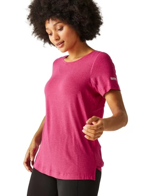 Regatta Koszulka sportowa "Ballyton" w kolorze różowym rozmiar: 52