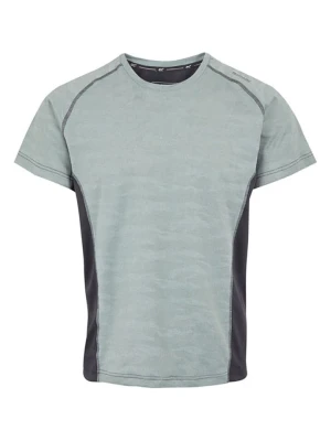 Regatta Koszulka sportowa "Corballis II" w kolorze czarno-szarym rozmiar: M