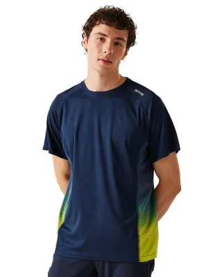 Regatta Koszulka sportowa "Corballis" w kolorze granatowym rozmiar: M