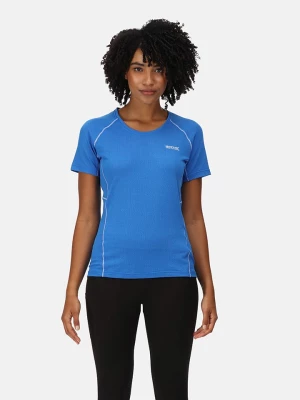 Regatta Koszulka sportowa "Devote II" w kolorze niebieskim rozmiar: 36