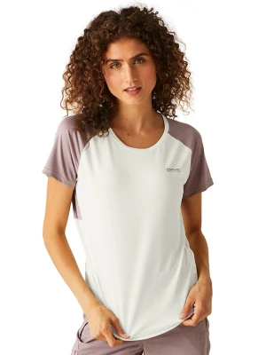 Regatta Koszulka sportowa "Emera" w kolorze biało-jasnoróżowym rozmiar: 44