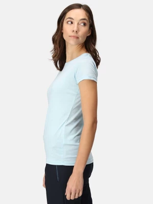 Regatta Koszulka sportowa "Fingal Edition" w kolorze błękitnym rozmiar: 44