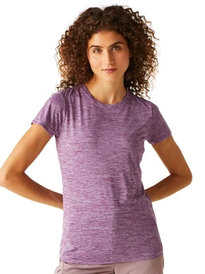 Regatta Koszulka sportowa "Fingal Edition" w kolorze fioletowym rozmiar: 42