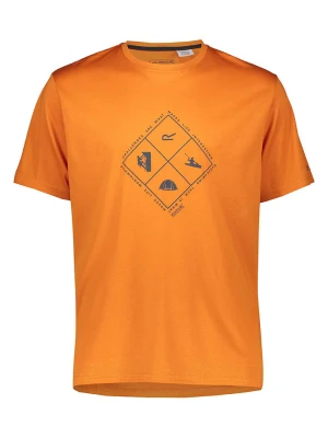 Regatta Koszulka sportowa "Fingal Stretch" w kolorze pomarańczowym rozmiar: S