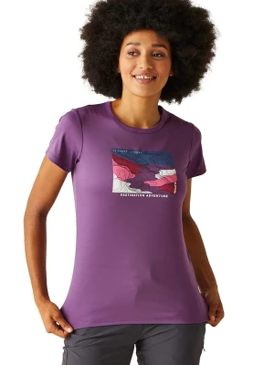 Regatta Koszulka sportowa "Fingal VIII" w kolorze fioletowym rozmiar: 34