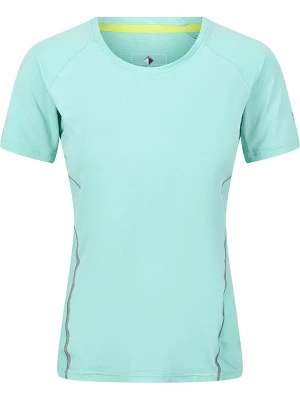 Regatta Koszulka sportowa "Highton Pro" w kolorze turkusowym rozmiar: 46