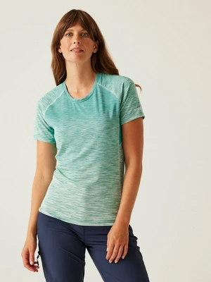 Regatta Koszulka sportowa "LaxleyII" w kolorze turkusowym rozmiar: 40