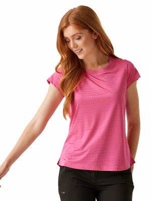 Regatta Koszulka sportowa "Limonite VII" w kolorze różowym rozmiar: 46