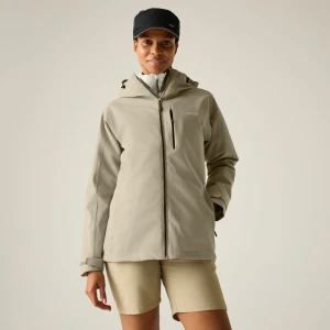 Regatta   Kurtka damska przeciwdeszczowa Birchdale III Brązowy, Rozmiar: