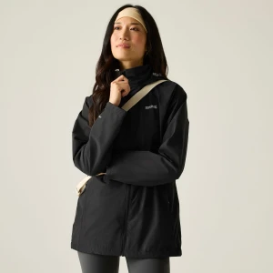 Regatta   Kurtka damska przeciwdeszczowa Daysha II Czarny, Rozmiar: