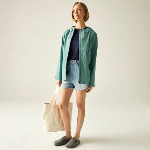 Regatta   Kurtka damska przeciwdeszczowa z membraną Bayletta Zielony, Rozmiar: