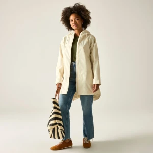 Regatta   Kurtka damska przeciwdeszczowa z membraną Brianka Biały, Rozmiar: