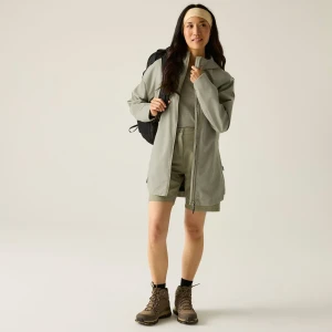 Regatta   Kurtka damska przeciwdeszczowa z membraną Natalina Brązowy, Rozmiar: