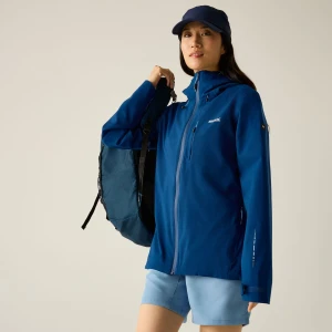 Regatta   Kurtka damska przeciwdeszczowa z membraną Oklarna Niebieski, Rozmiar: