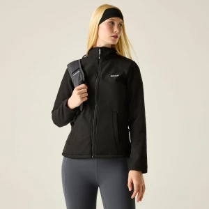 Regatta   Kurtka damska softshell przeciwdeszczowy Connie V Czarny, Rozmiar: