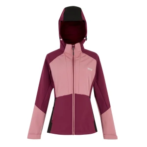 Regatta   Kurtka damska softshell wodoodporny Desoto Czerwony, Rozmiar: