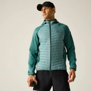 Regatta   Kurtka męska hybrydowa Andreson Zielony, Rozmiar: