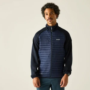 Regatta   Kurtka męska hybrydowa Clumber Niebieski, Rozmiar: