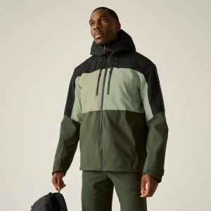 Regatta   Kurtka męska przeciwdeszczowa Maland II Zielony, Rozmiar: