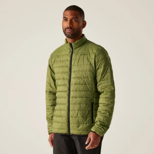 Regatta   Kurtka męska przejściowa ocieplana Hillpack II Zielony, Rozmiar: