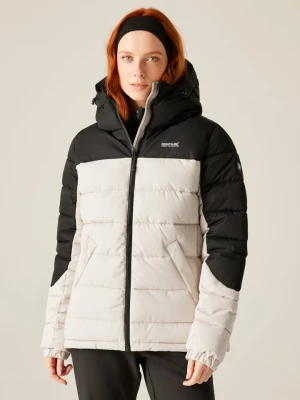 Regatta Kurtka pikowana "Aldthorn" w kolorze kremowo-czarnym rozmiar: 36