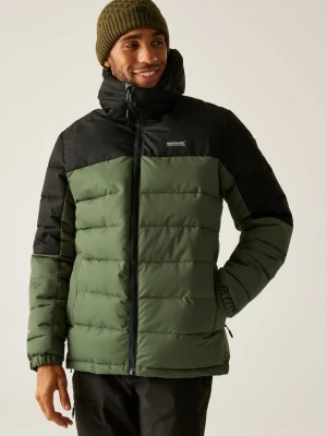 Regatta Kurtka pikowana "Aldthorn" w kolorze oliwkowo-czarnym rozmiar: S