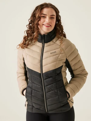 Regatta Kurtka pikowana "Dalent" w kolorze beżowo-brązowym rozmiar: 38