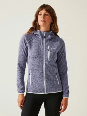 Regatta Kurtka polarowa "Newhill II" w kolorze fioletowo-białym rozmiar: 36