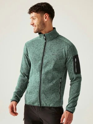 Regatta Kurtka polarowa "Newhill" w kolorze zielonym rozmiar: M