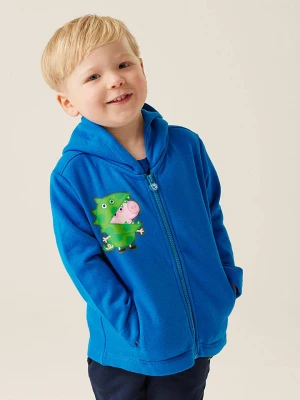 Regatta Kurtka polarowa "Peppa Zip" w kolorze niebieskim rozmiar: 110