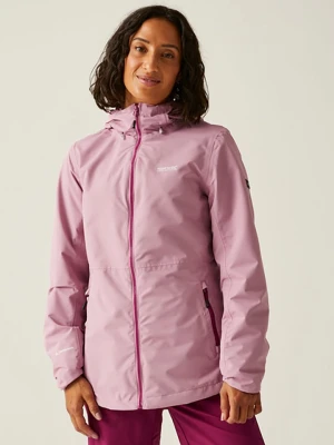Regatta Kurtka przeciwdeszczowa "Hamara IV" w kolorze jasnoróżowym rozmiar: 40