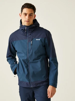 Regatta Kurtka przeciwdeszczowa "Highton IV" w kolorze granatowym rozmiar: XL