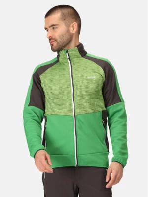 Regatta Kurtka softshell Yare VII RML242 Zielony Regular Fit