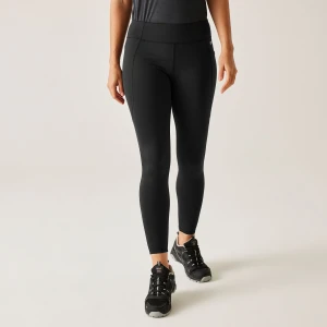 Regatta   Legginsy sportowe damskie Holeen Pro Compression Czarny, Rozmiar: